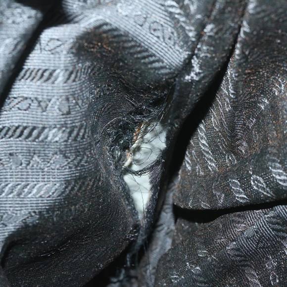 PRADA Hand Bag Nylon Black Auth 65890 - Picture 10 of 16